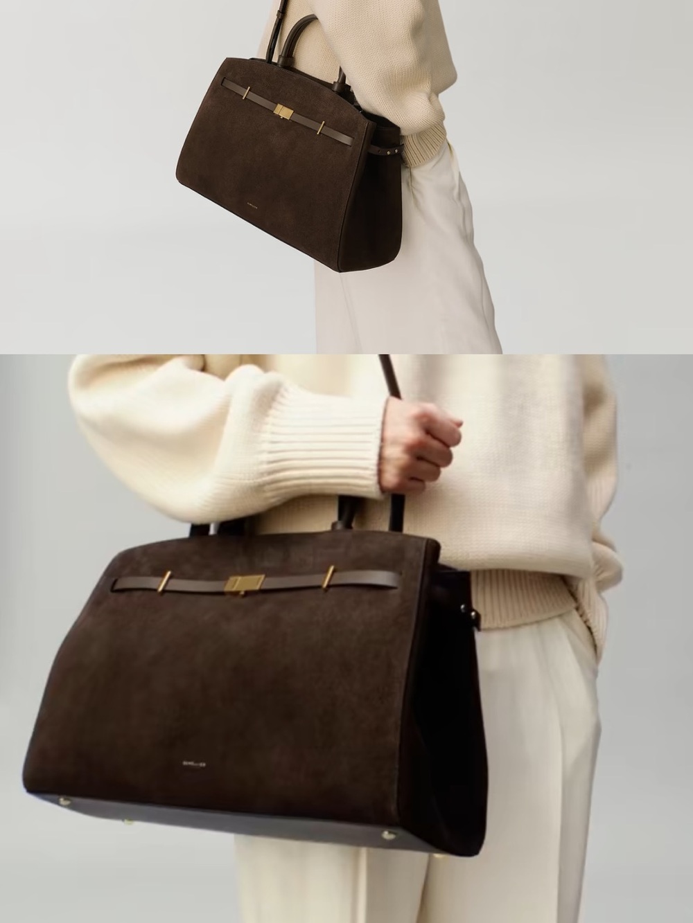 Demellier The Hudson Suede Tote - Picture 12 of 14